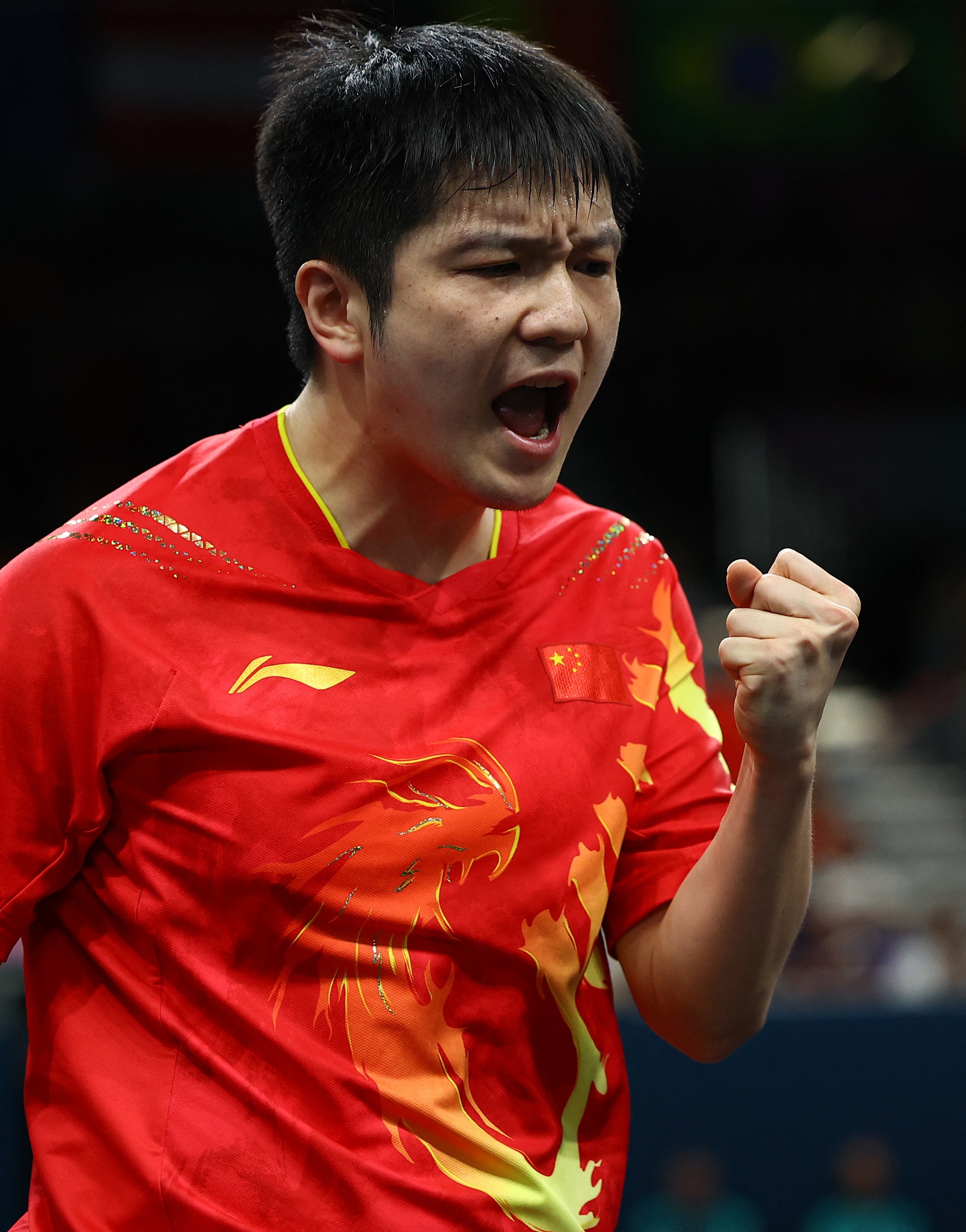 法国乒乓球队横扫波兰乒乓球队，樊振东高光表现的简单介绍